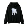 Cute Baby Goat Graphic Hoodie