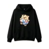 黑卫 Pixel Art Cute Cartoon Ghost Hoodie