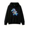黑卫 Totodile Pixel Art Hoodie