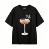 主图_1 Remera Algodón Estampado Cóctel Retro Diseño Vintage Premium