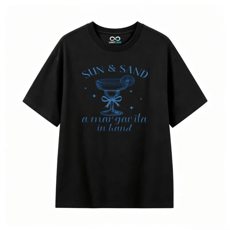 主图_1 Remera Algodón Estampa Margarita Verano Playa Casual Trendy