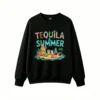 主图_1 Buzo Cuello Redondo Algodón Estampada Tequila Summer Playa Relax Casual