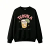 主图_1 Buzo Cuello Redondo Algodón Estampada Tequila Smile Vintage Oversize