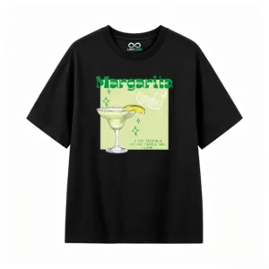 主图_1 Remera Algodón Estampado Margarita Cocktail Diseño Verano