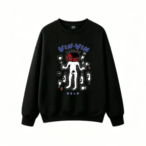 主图_1 Buzo Cuello Redondo Vin-Vin Oslo Algodón Estampado Urbano Casual Premium