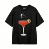 主图_1 Remera Algodón Estampado Cóctel Margarita Diseño Verano Prem