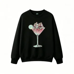 主图_1 Buzo Cuello Redondo Estampada Cocktail Diseño Vintage Algodón Premium
