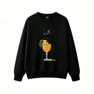 主图_1 Buzo Cuello Redondo Algodón Estampada Cóctel Floral Premium Tendencia