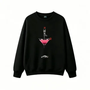 主图_1 Buzo Cuello Redondo Algodón Estampado Yoga Cóctel Diseño Original Casual