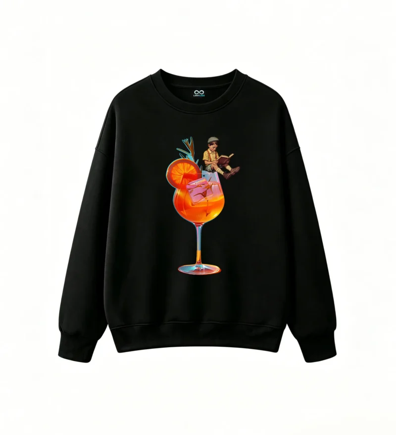 主图_1 Buzo Cuello Redondo Algodón Estampado Cóctel Arte Vintage Casual Premium