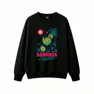 主图_1 Buzo Cuello Redondo Algodón Estampada Sangria Verano Casual Playa Premium
