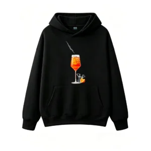 Buzo con capucha Algodón Estampado Spritz Verano Diseño Minimalista