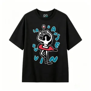 主图_1 Remera Algodón Estampada La Danse Du Vin Vino Premium
