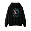 主图_1 Buzo con capucha Algodón Estampado Vino Arte Diseño Casual Premium