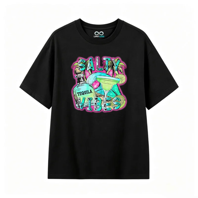 主图_1 Remera Tequila Vibes Estampado Verano Algodón Premium Moda