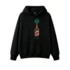 主图_1 Buzo con capucha Algodón Estampada Flor Botella Diseño Artístico Urbano