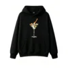 主图_1 Buzo con capucha Algodón Estampada Martini Retro Diseño Exclusivo