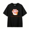 Remera Algodón Estampado Pixel Art Give Me Five Gamer Casual