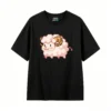Remera Algodón Estampado Oveja Pixel Art Diseño Kawaii Urbano