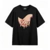 主图_1 Remera Algodón Estampado Pixel Art Manos Diseño Urbano Cool