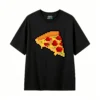 主图_1 Remera Algodón Estampado Pizza Pixel Art Diseño Casual Gamer