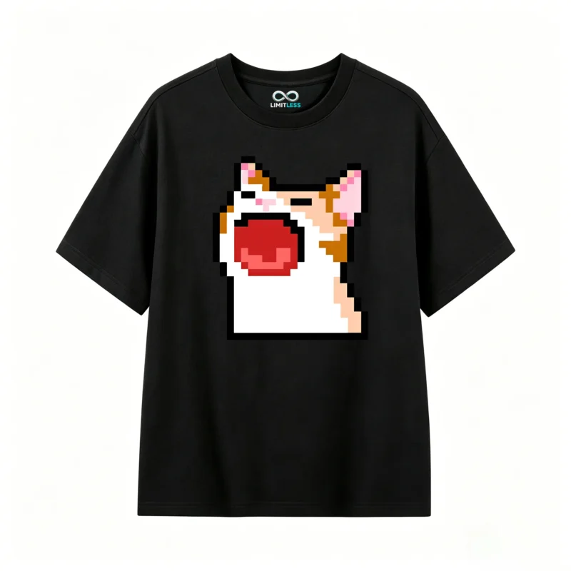 主图_1 Remera Algodón Estampado Pixel Art Diseño Gamer Calidad Premium