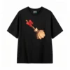 Remera Algodón Estampado Escoba Pixel Art Diseño Original