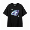Remera Algodón Pixel Art Diamante Estampada Full Color