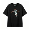 Remera Algodón Estampado Pixel Art Futbol Retro Premium