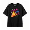主图_1 Remera Algodón Estampado Pixel Art Fiesta Diseño Retro Top