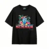 主图_1 Remera Algodón Estampado Summer Tropical Playa Calidad Premium