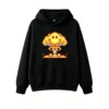 Buzo con Capucha Algodón Estampado Pixel Art Retro Gaming Casual