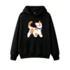 主图_1 Buzo con Capucha Algodón Pixel Art Fox Diseño Exclusivo Calidad Premium