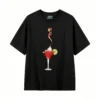 Remera Algodón Estampado Cóctel Verano Casual Premium