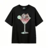 Remera Algodón Estampado Martini Diseño Retro Vintage Full