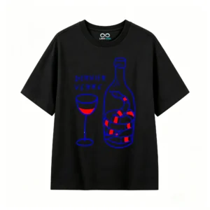 主图_1 Remera Algodón Dernier Verre Estampado Serpiente Vintage