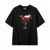 主图_1 Remera Algodón Estampada Santa Copa Navidad Fiesta Premium