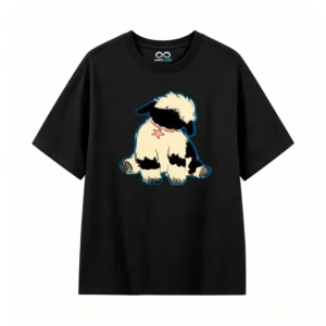 Remera Algodón Oveja Estampada Diseño Kawaii Moda Oversize