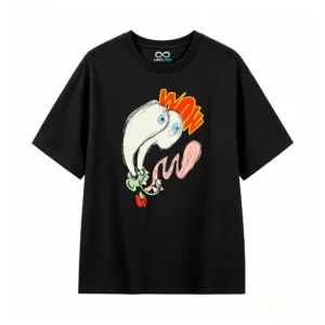 Remera Algodón Diseño Wow Estampado Pop Art Urbano Calidad