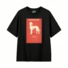 主图_1 Remera Algodón Saluki Diseño Perro Estampada Calidad Premium