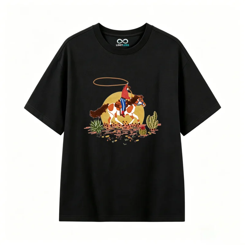 Remera Algodón Estampa Gaucho Campo Argentina Premium