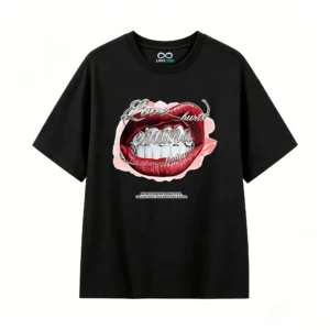 Remera Algodón Estampado Love Hurts Estilo Urbano Premium