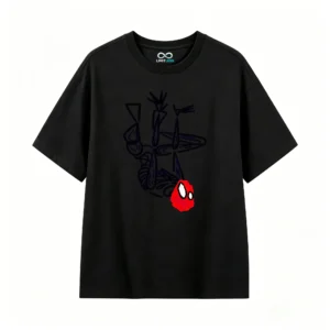 Remera Algodón Estampado Spiderman Superhéroe Urbano Calidad