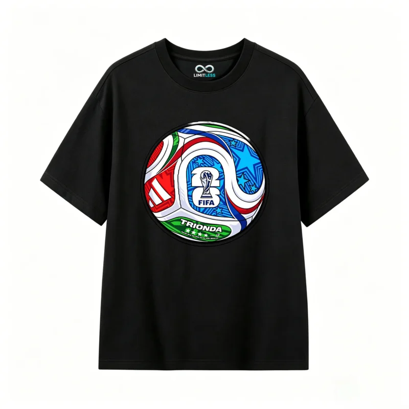 Remera Algodón Estampada Diseño Trionda Fútbol Selección
