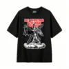 Remera Algodón Estampa No Throne For The Enemy Heavy Metal