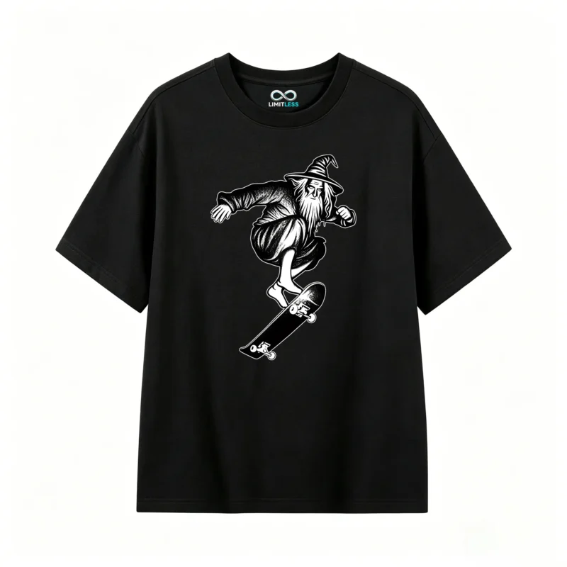 Remera Algodón Estampado Urbano Skate Diseño Oversize Calidad