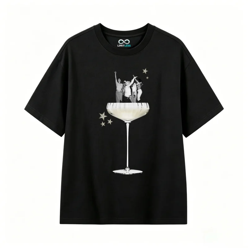 Remera Algodón Estampada Fiesta Diseño Party Premium