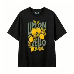 主图_1 Remera Algodón Estampada Limoncello Frutas Verano Premium