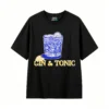 主图_1 Remera Algodón Estampada Gin Tonic Bebida Premium Calidad