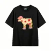 Remera Algodón Estampado Vaca Cowboy Estrellas Premium